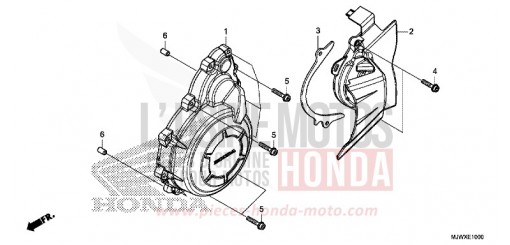 COPERCHIO GENERATORE A.C. CB500XAJ di 2018